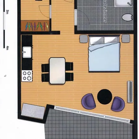Komfortables Studio-apartment Hoechsten By Interhome Apartment *